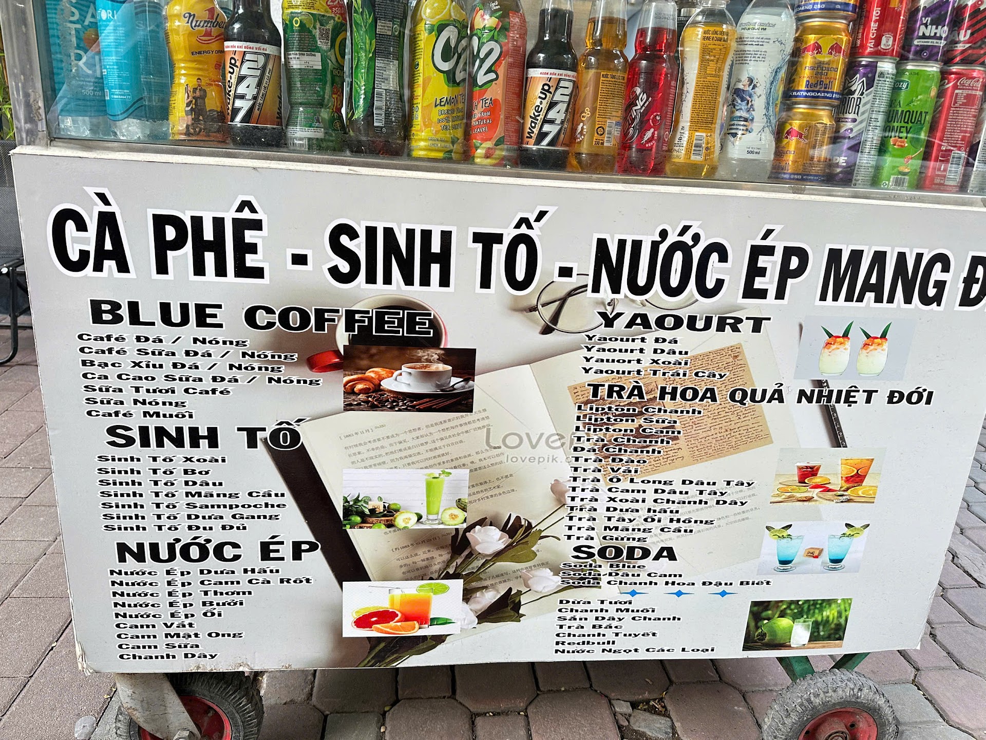 CÀ PHÊ BỐ GIÀ XÌ TIN