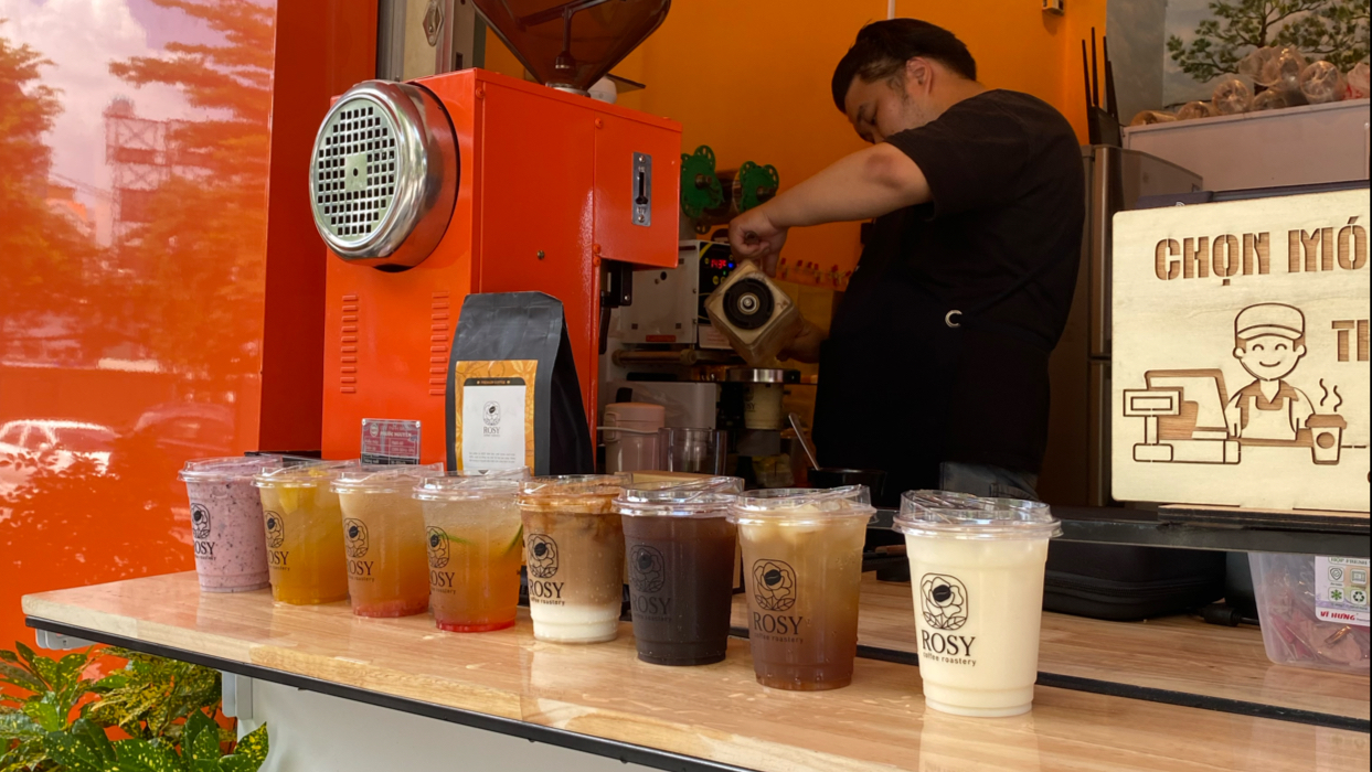 Rosy coffee roastery