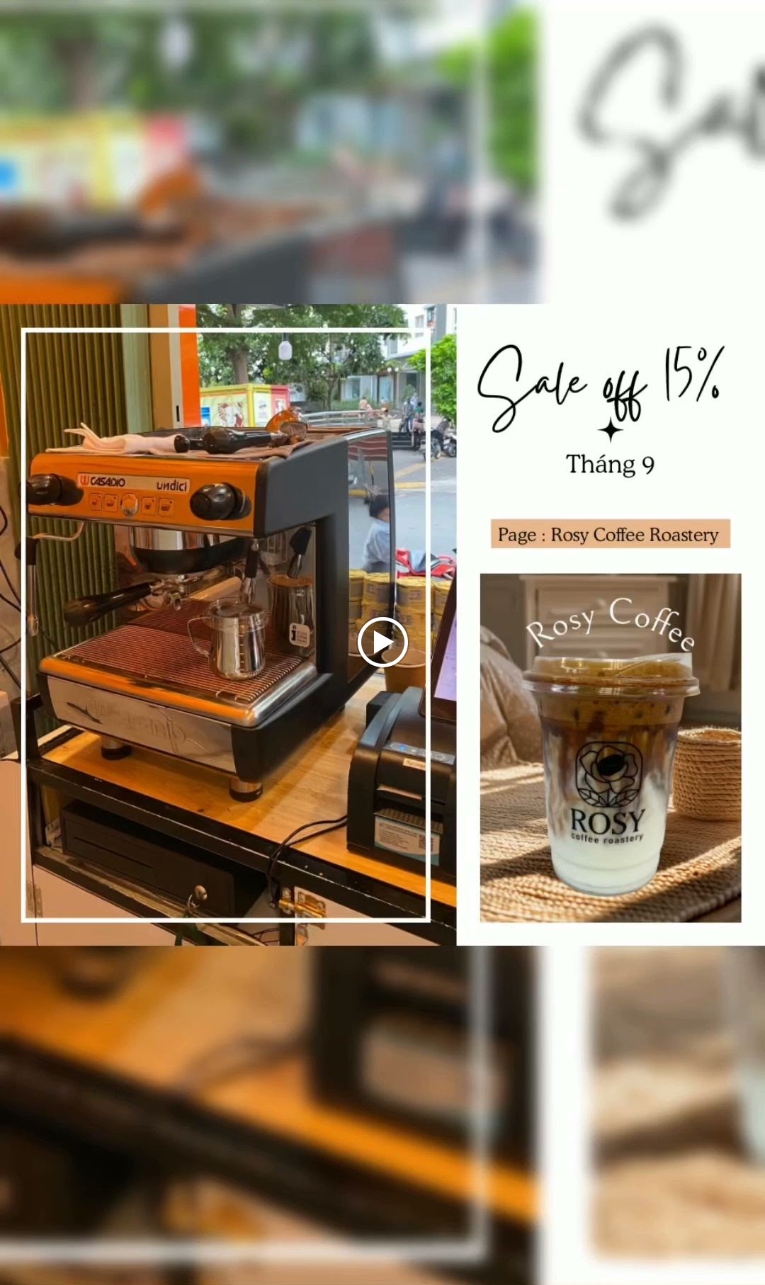 Rosy coffee roastery