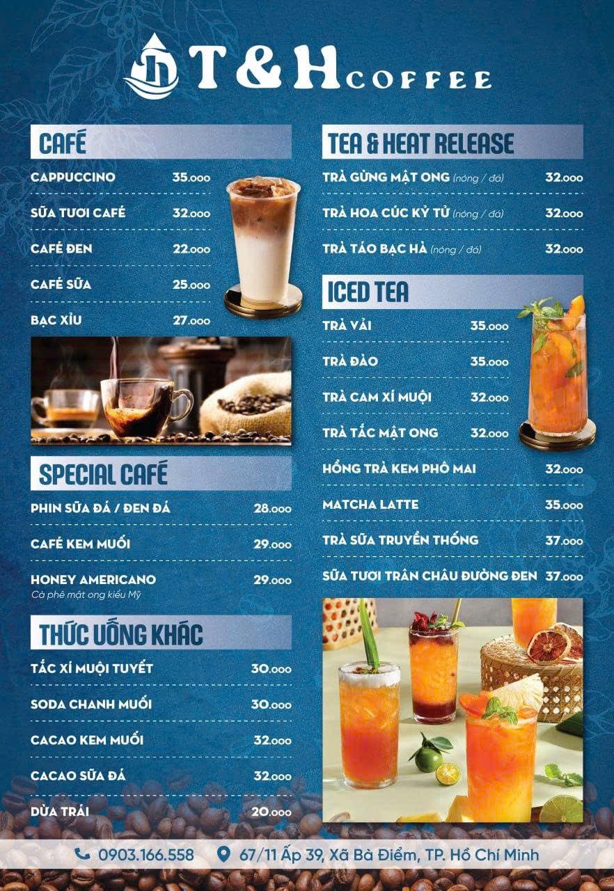 T & H Coffee - Quán cà phê Hóc Môn, Coffee Bà Điểm