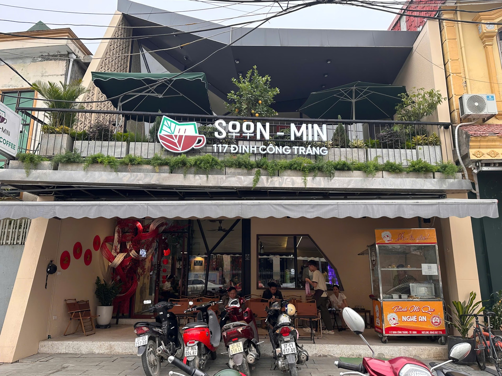 Cà phê sân vườn Soo Min