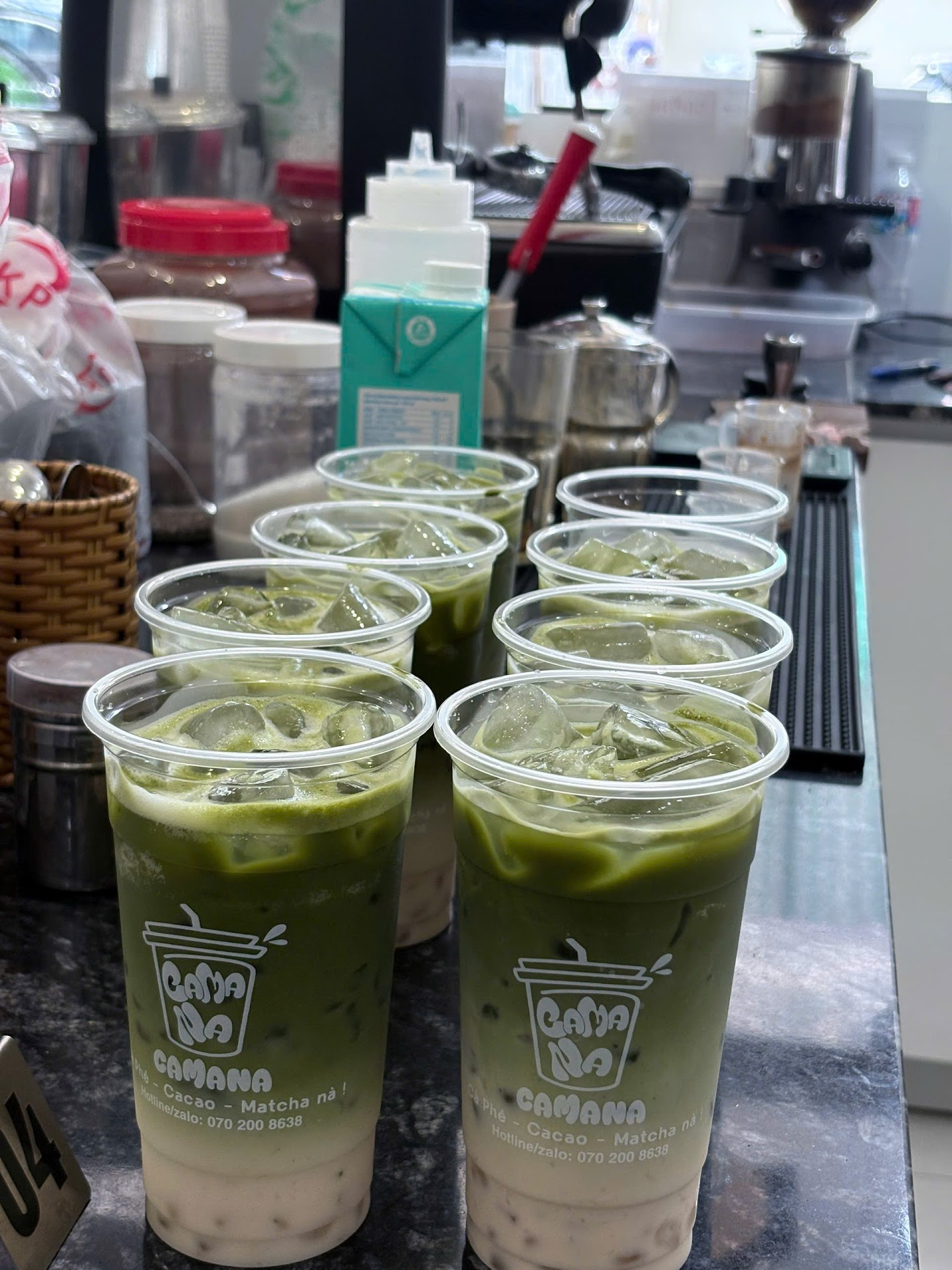 Camana - Cà phê Cacao Matcha nà