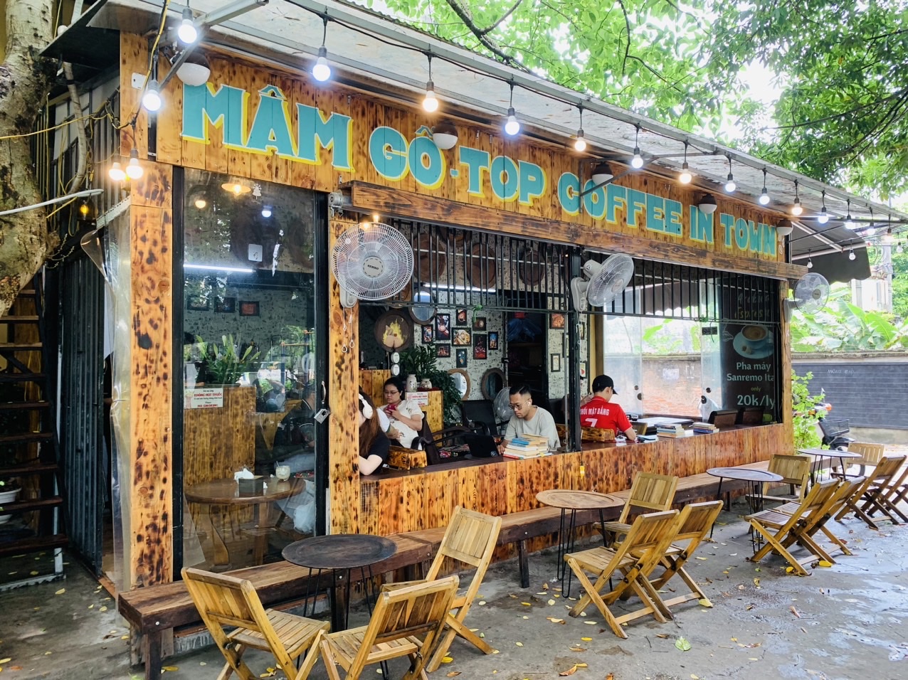 Mâm Gỗ (Wooden Tray) Coffee