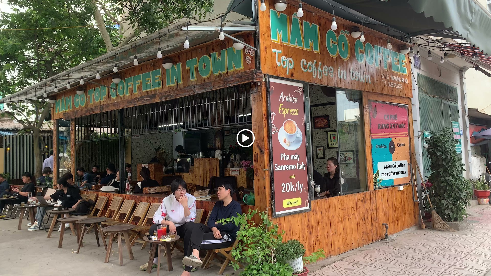 Mâm Gỗ (Wooden Tray) Coffee