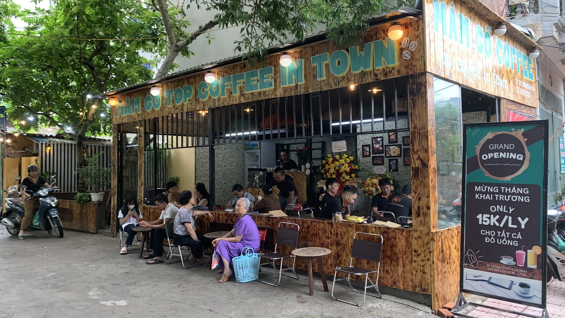 Mâm Gỗ (Wooden Tray) Coffee