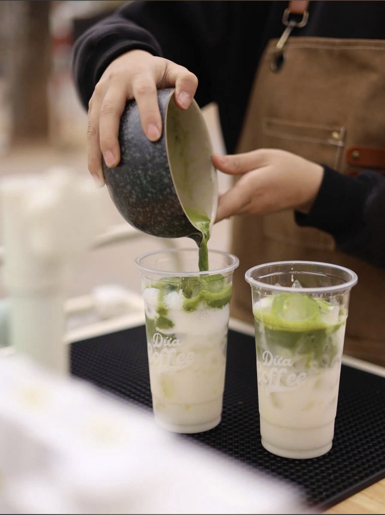 Dứa Coffee & Matcha Latte Cầu Diễn HN