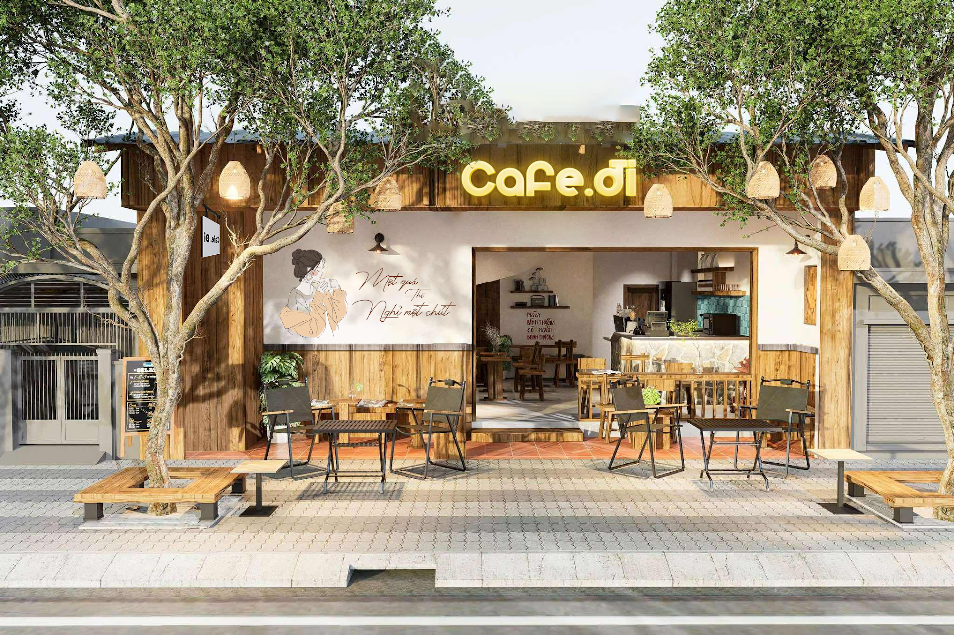 Cafe.đi 22 ngõ 58 Khúc Thừa Dụ