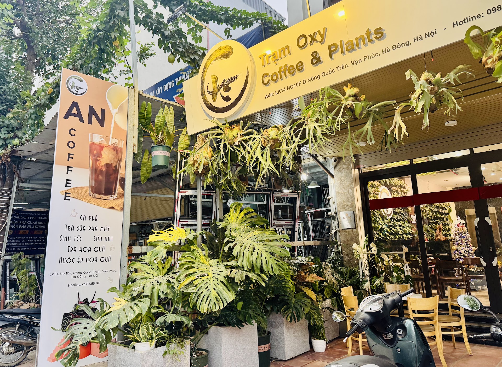 Cafe An Trạm Oxy Cây