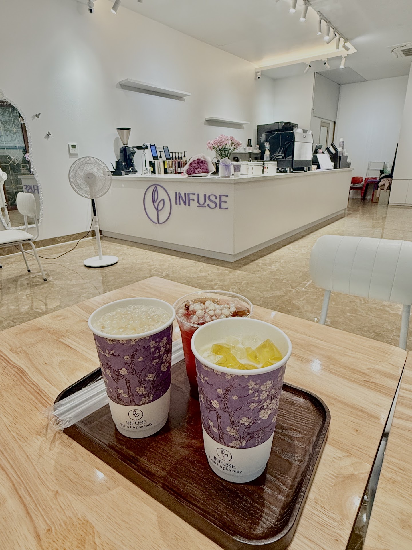 INFUSE - Tiệm Trà Pha Máy
