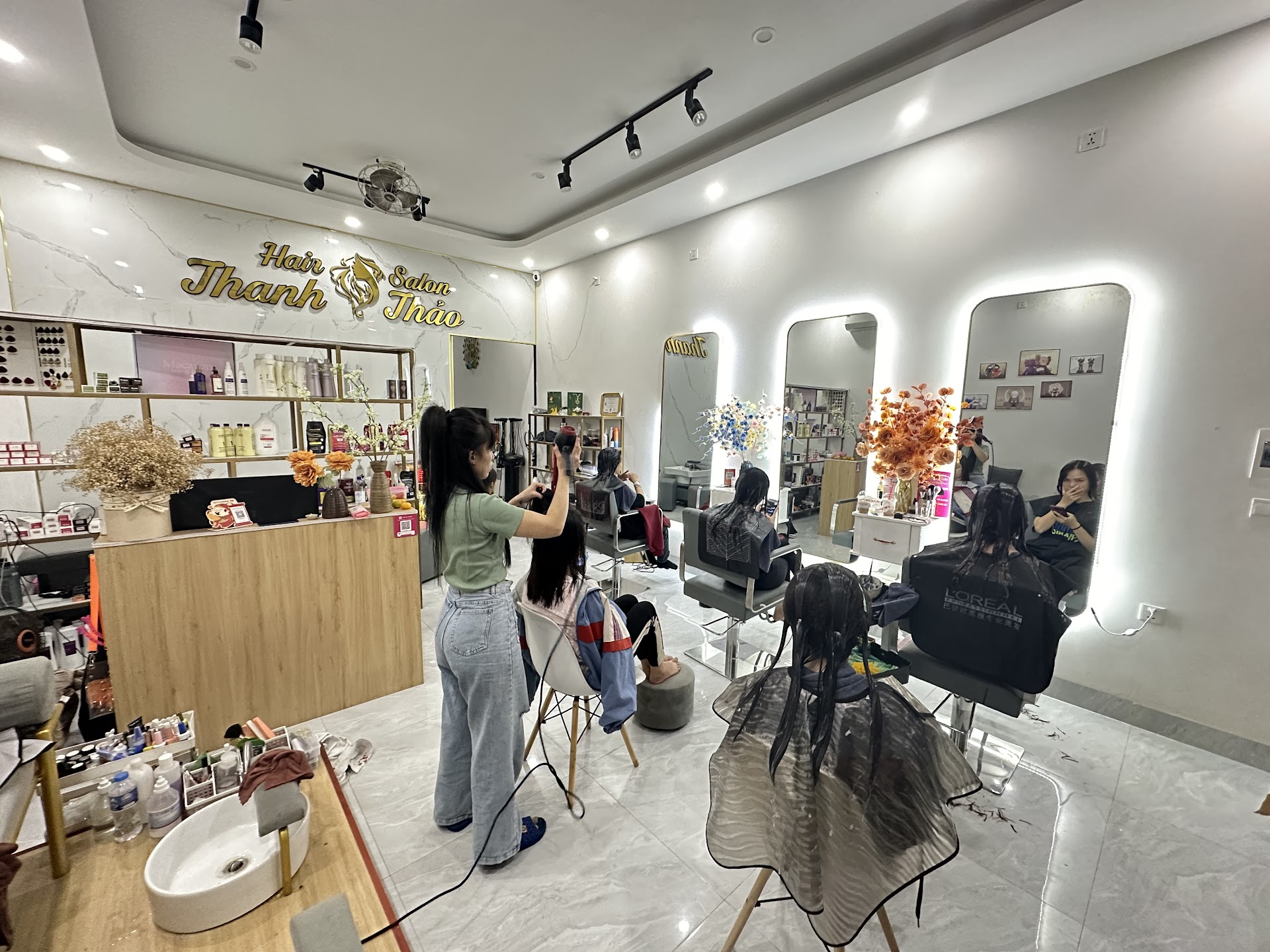 Salon Tóc - NaiL - Cafe Thanh Thảo
