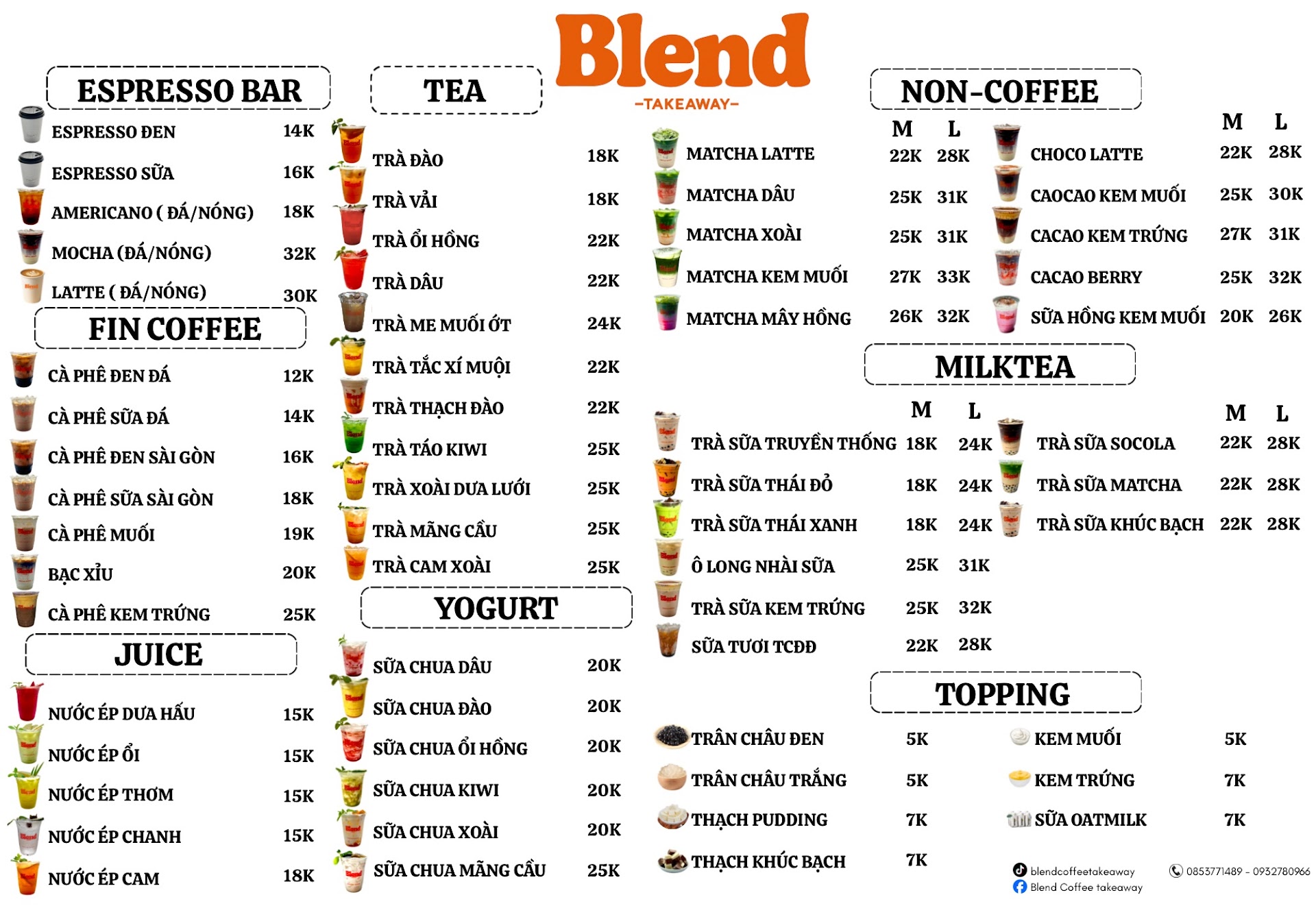 Blend Coffee takeaway