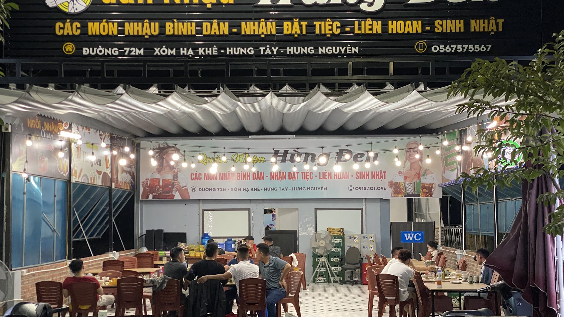 Quán Nhậu Hùng Đen