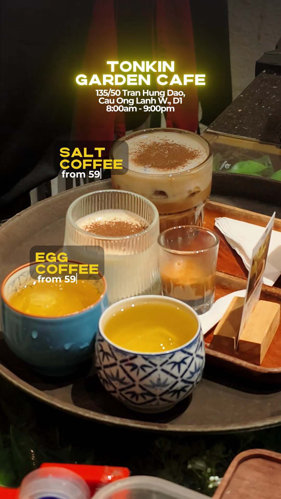 Tonkin Garden Egg Coffee & Eatery [Cafe & Croissant]