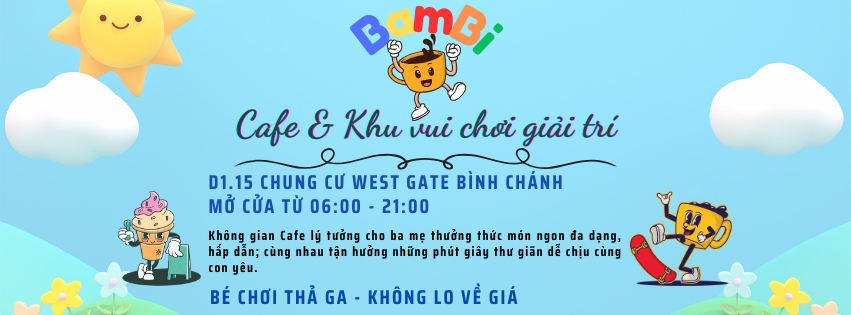 BamBi Coffee - Coffee Kids - Khu vui chơi giải trí