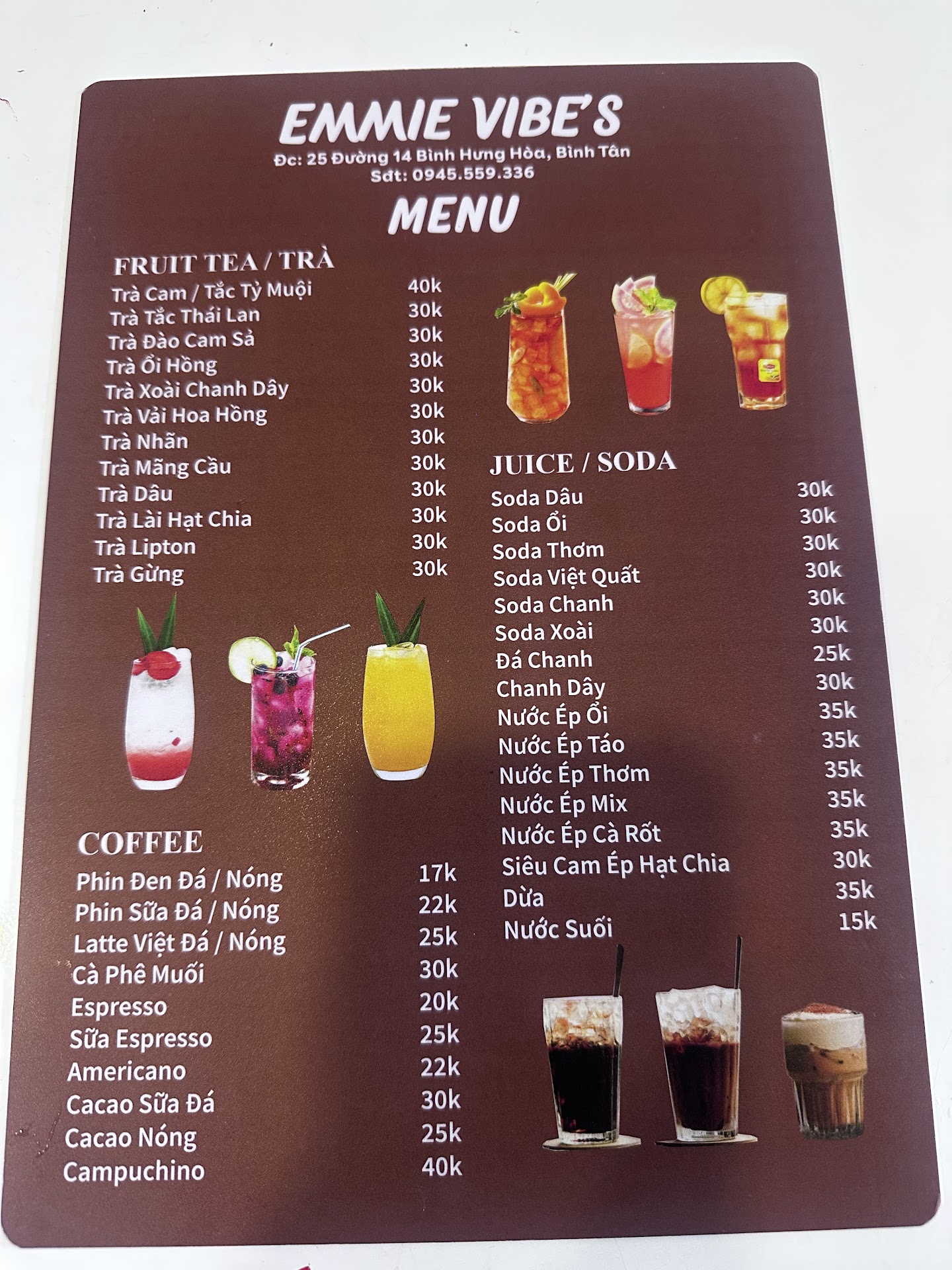 Emmie Vibes Coffee & Tea