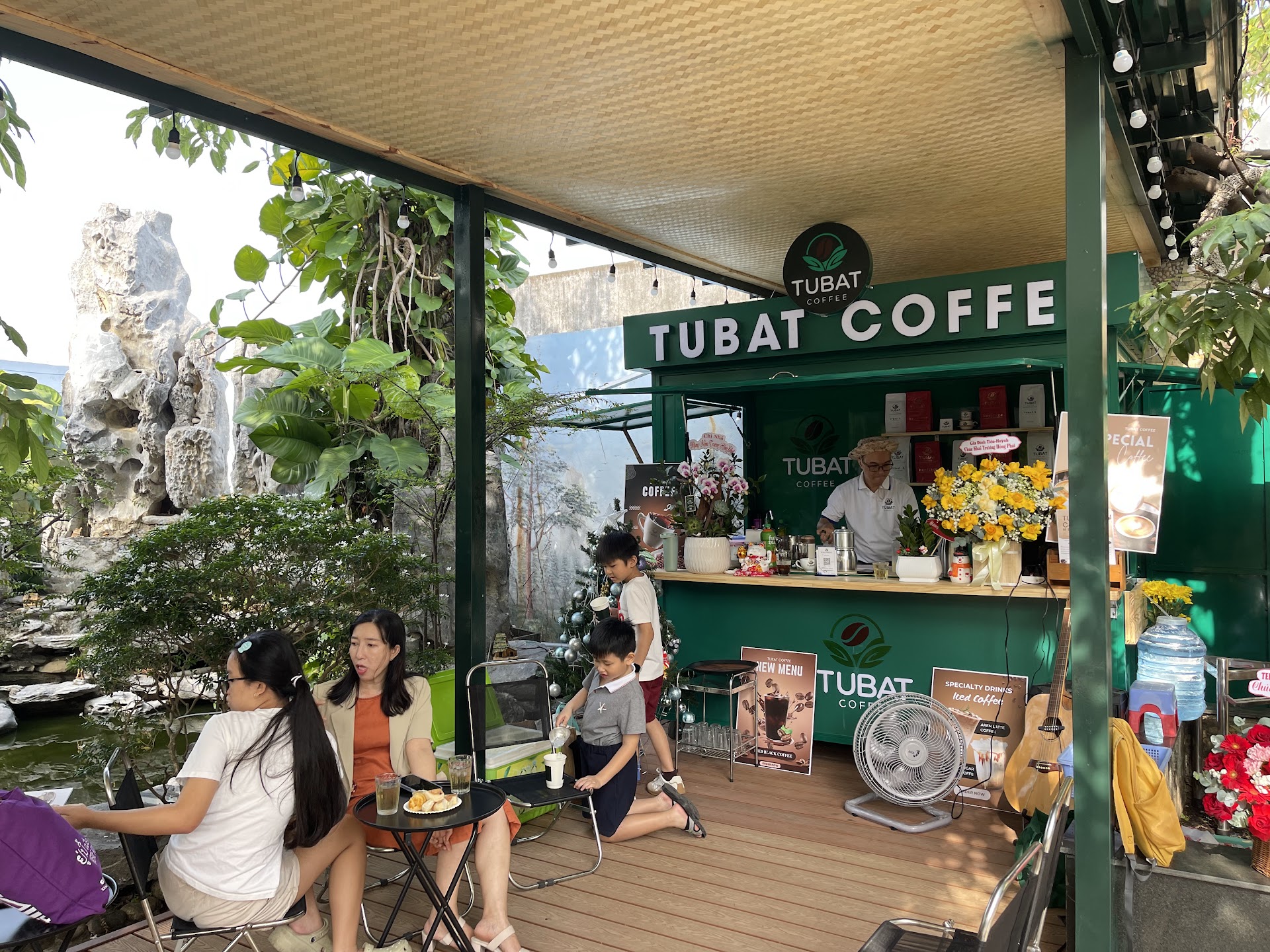 Tubat Coffee Roastery Garden