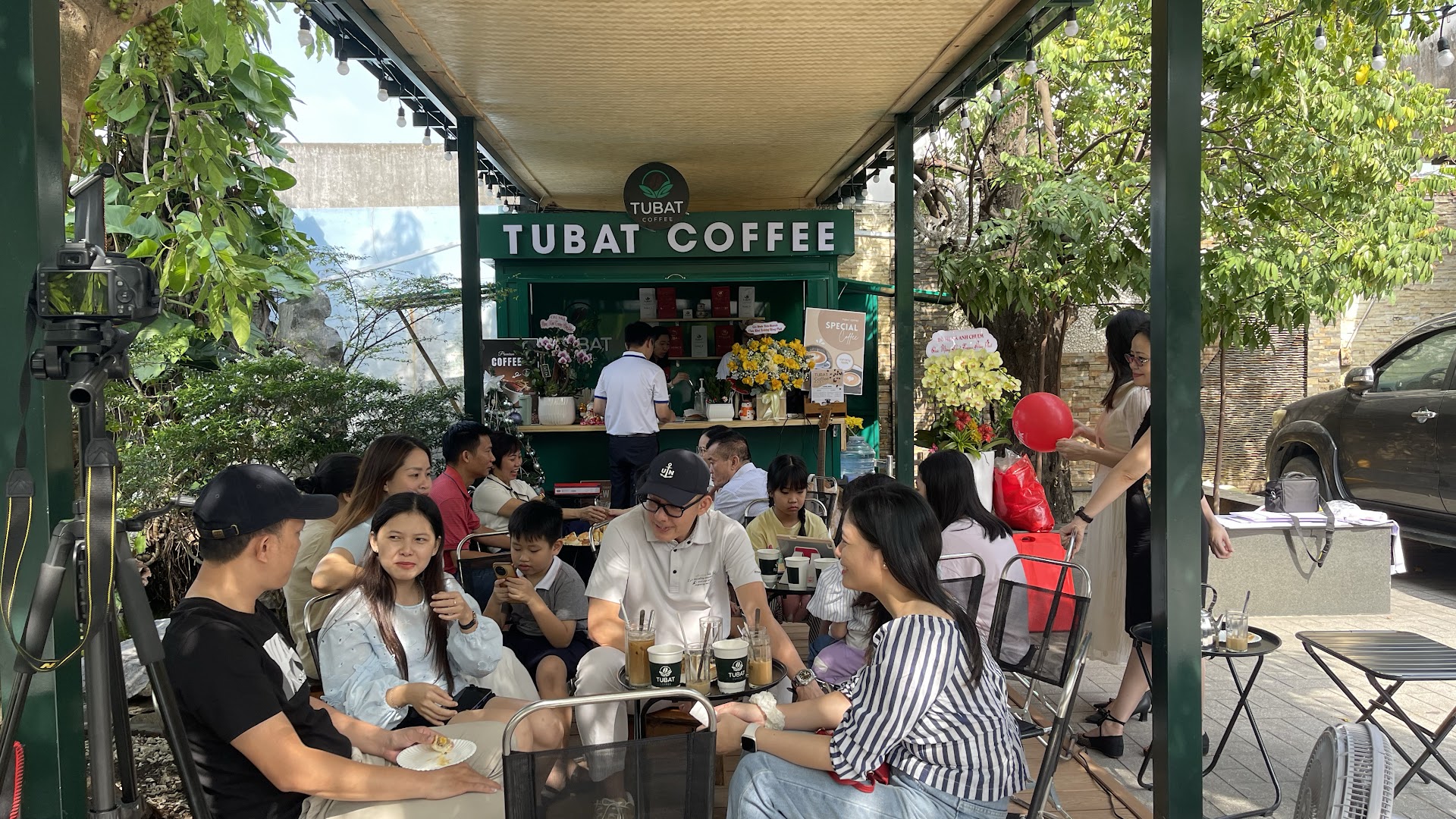 Tubat Coffee Roastery Garden