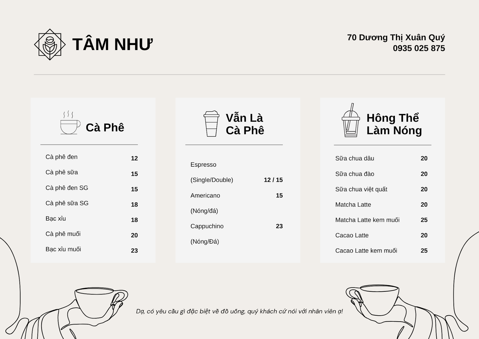 Quán Cà phê Tâm Như